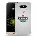 Дизайнерский пластиковый чехол для LG G5 Heineken