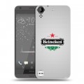 Дизайнерский пластиковый чехол для HTC Desire 530 Heineken