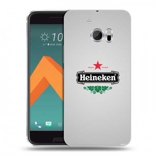 Дизайнерский пластиковый чехол для HTC 10 Heineken