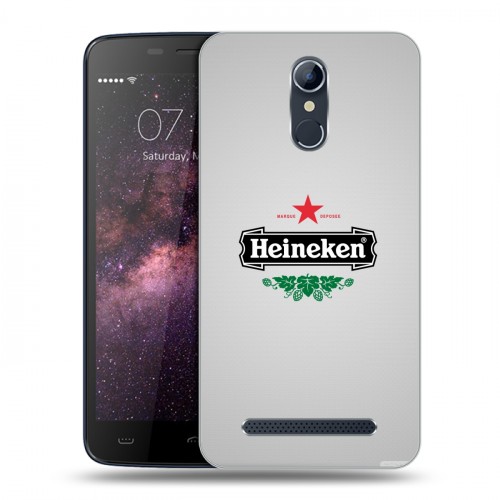 Дизайнерский силиконовый чехол для Homtom HT17 Heineken