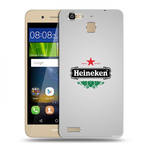 Дизайнерский пластиковый чехол для Huawei GR3 Heineken