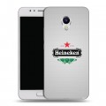 Дизайнерский силиконовый чехол для Meizu M5s Heineken