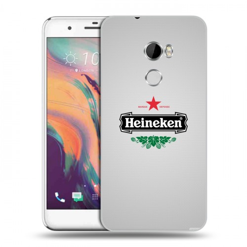 Дизайнерский пластиковый чехол для HTC One X10 Heineken