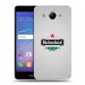 Дизайнерский пластиковый чехол для Huawei Y3 (2017) Heineken