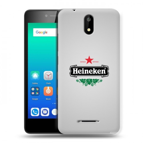 Дизайнерский силиконовый чехол для Micromax Q409 Heineken