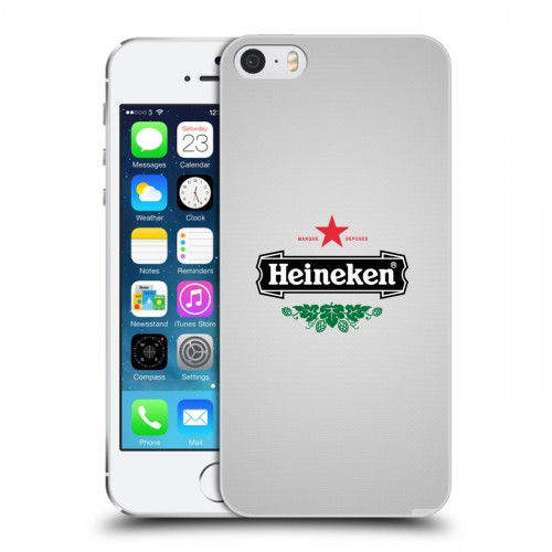 Дизайнерский пластиковый чехол для Iphone 5s Heineken