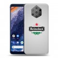 Дизайнерский силиконовый чехол для Nokia 9 PureView Heineken