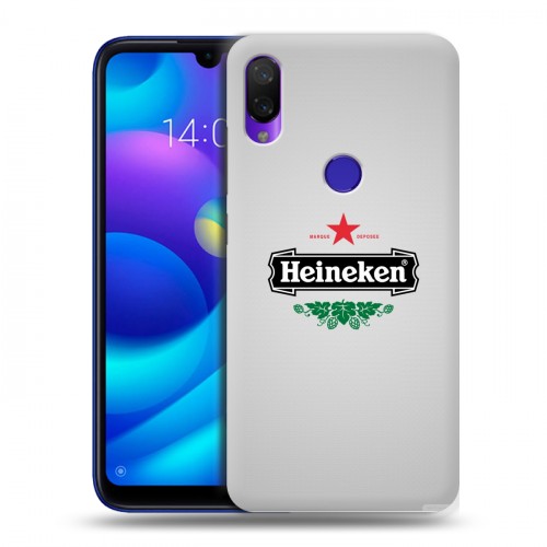 Дизайнерский пластиковый чехол для Xiaomi Mi Play Heineken