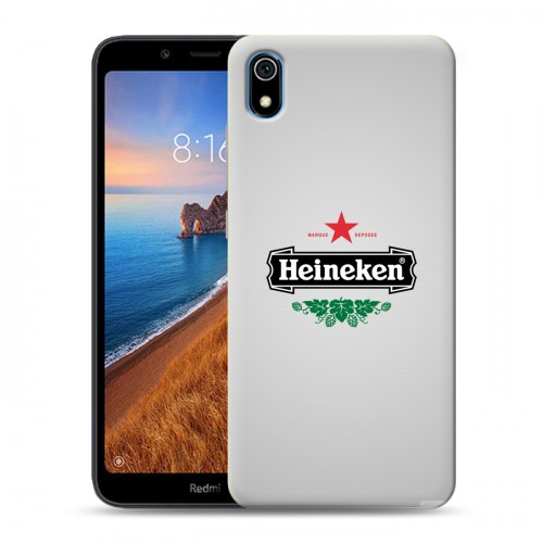 Дизайнерский силиконовый чехол для Xiaomi RedMi 7A Heineken