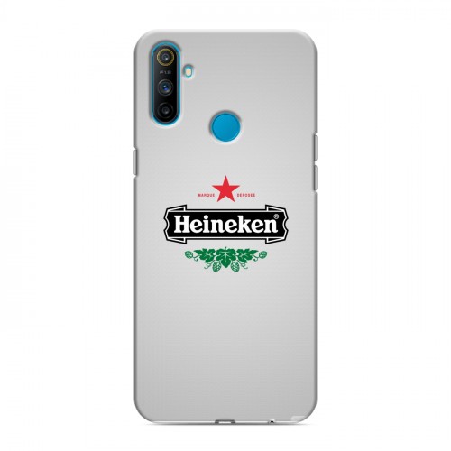 Дизайнерский силиконовый чехол для Realme C3 Heineken