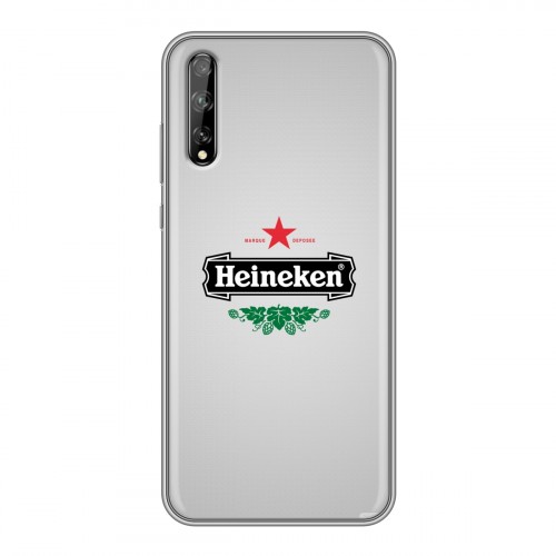 Дизайнерский силиконовый чехол для Huawei Y8p Heineken