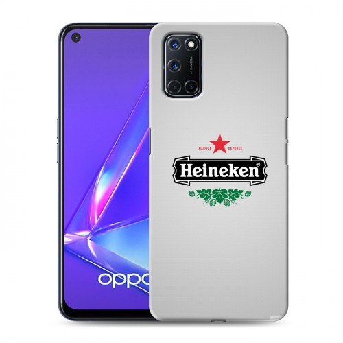 Дизайнерский пластиковый чехол для OPPO A52 Heineken