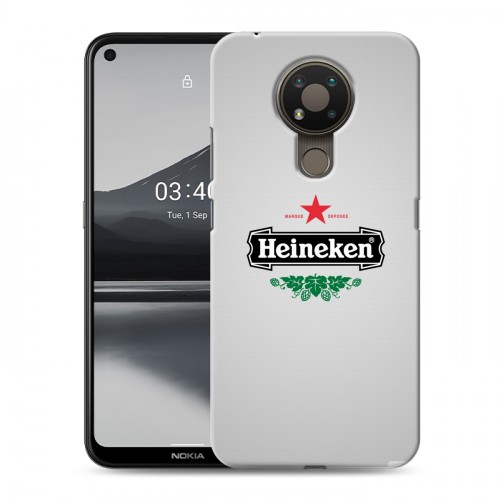 Дизайнерский силиконовый чехол для Nokia 3.4 Heineken