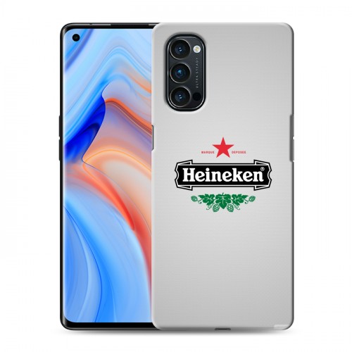 Дизайнерский пластиковый чехол для OPPO Reno4 Pro Heineken