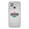 Дизайнерский силиконовый чехол для Xiaomi Redmi 10C Heineken