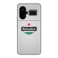 Дизайнерский силиконовый чехол для Realme GT5 Heineken