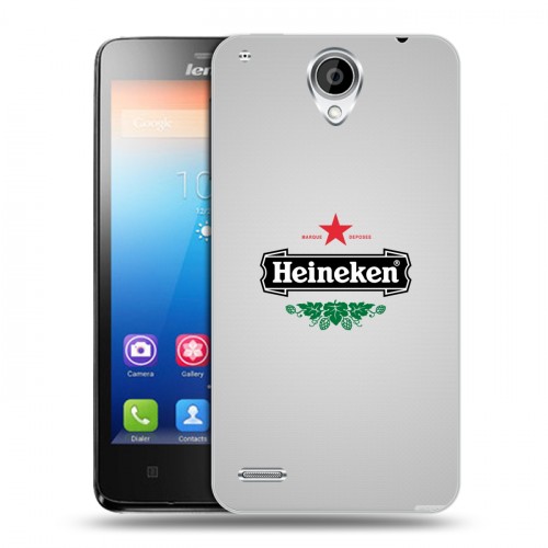 Дизайнерский пластиковый чехол для Lenovo S890 Heineken