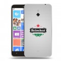 Дизайнерский пластиковый чехол для Nokia Lumia 1320 Heineken