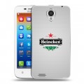 Дизайнерский пластиковый чехол для Lenovo S650 Ideaphone Heineken