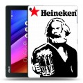 Дизайнерский силиконовый чехол для ASUS ZenPad 10 Heineken