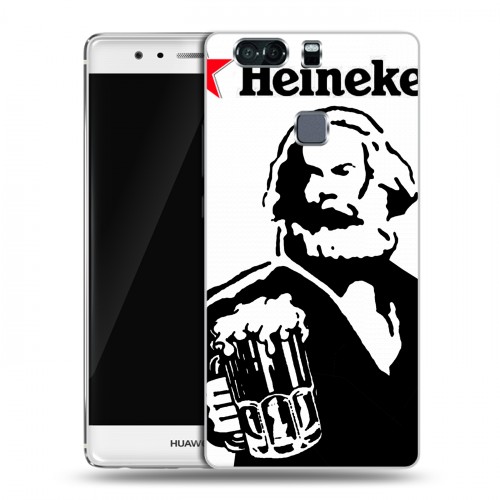 Дизайнерский пластиковый чехол для Huawei P9 Plus Heineken