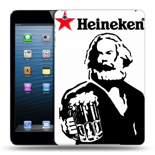 Дизайнерский пластиковый чехол для Ipad Mini Heineken