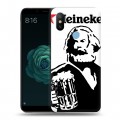 Дизайнерский силиконовый чехол для Xiaomi Mi A2 Heineken