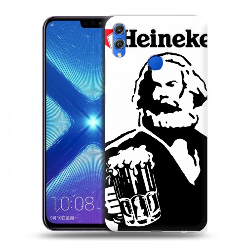 Дизайнерский силиконовый чехол для Huawei Honor 8X Heineken