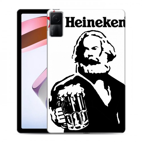 Дизайнерский силиконовый чехол для Xiaomi RedMi Pad Heineken