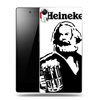 Дизайнерский силиконовый чехол для Lenovo Vibe Shot Heineken (на заказ)