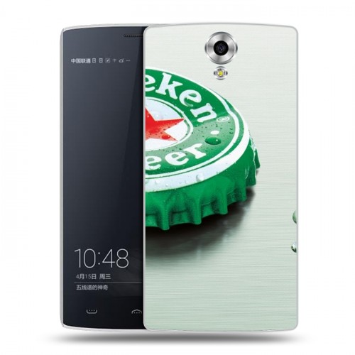 Дизайнерский силиконовый чехол для Homtom HT7 Heineken