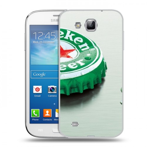 Дизайнерский пластиковый чехол для Samsung Galaxy Premier Heineken