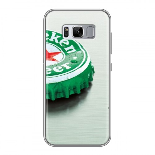 Дизайнерский силиконовый чехол для Samsung Galaxy S8 Plus Heineken