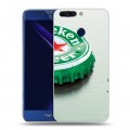 Дизайнерский пластиковый чехол для Huawei Honor 8 Pro Heineken