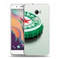 Дизайнерский пластиковый чехол для HTC One X10 Heineken