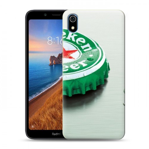 Дизайнерский силиконовый чехол для Xiaomi RedMi 7A Heineken