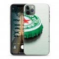 Дизайнерский пластиковый чехол для Iphone 11 Pro Heineken