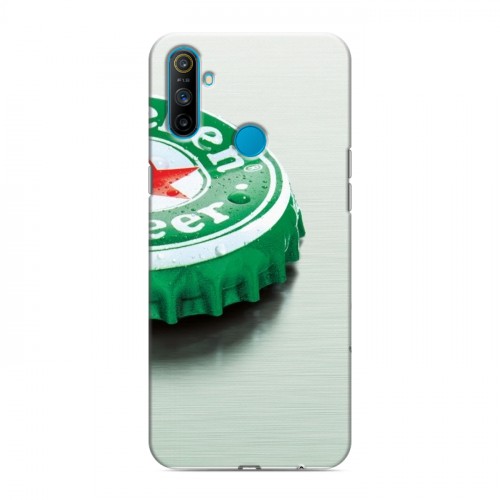 Дизайнерский силиконовый чехол для Realme C3 Heineken