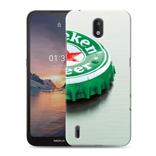 Дизайнерский силиконовый чехол для Nokia 1.3 Heineken