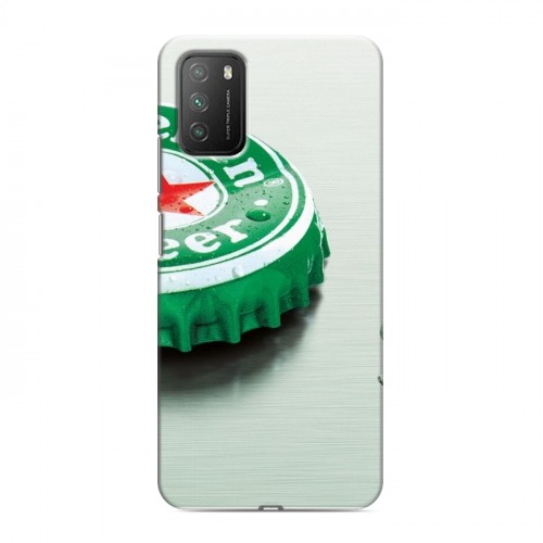 Дизайнерский пластиковый чехол для Xiaomi Poco M3 Heineken