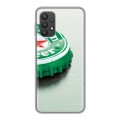 Дизайнерский силиконовый чехол для Samsung Galaxy A32 Heineken
