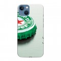 Дизайнерский силиконовый чехол для Iphone 13 Heineken