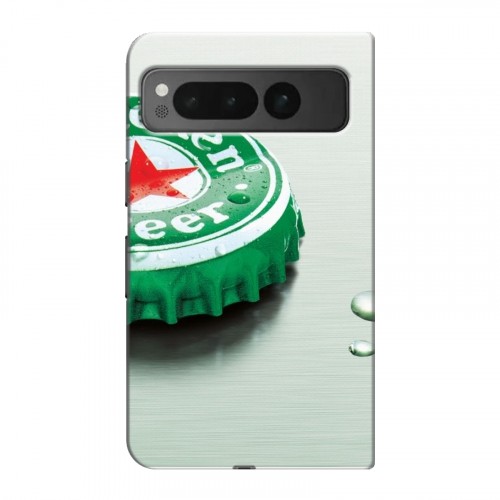 Дизайнерский пластиковый чехол для Google Pixel Fold Heineken