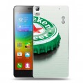 Дизайнерский пластиковый чехол для Lenovo A7000 Heineken