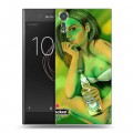 Дизайнерский пластиковый чехол для Sony Xperia XZs Heineken