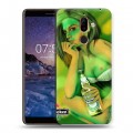 Дизайнерский пластиковый чехол для Nokia 7 Plus Heineken