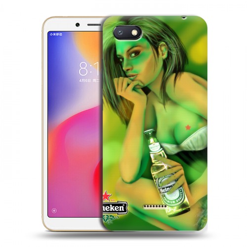 Дизайнерский пластиковый чехол для Xiaomi RedMi 6A Heineken