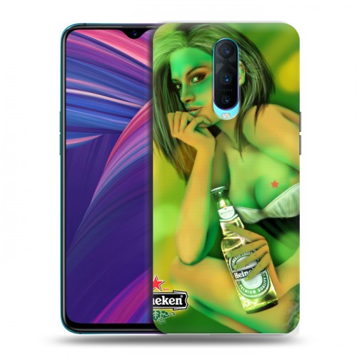 Дизайнерский пластиковый чехол для OPPO RX17 Pro Heineken