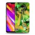 Дизайнерский пластиковый чехол для LG G8 ThinQ Heineken