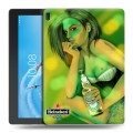 Дизайнерский силиконовый чехол для Lenovo Tab E10 Heineken